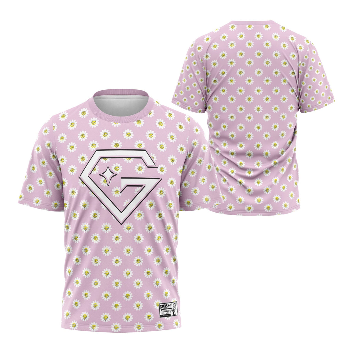 Gem Gloves Short Sleeve Shirt - Daisy Blossom