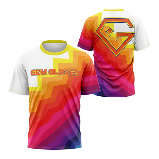Gem Gloves Short Sleeve Shirt - Golden Hour