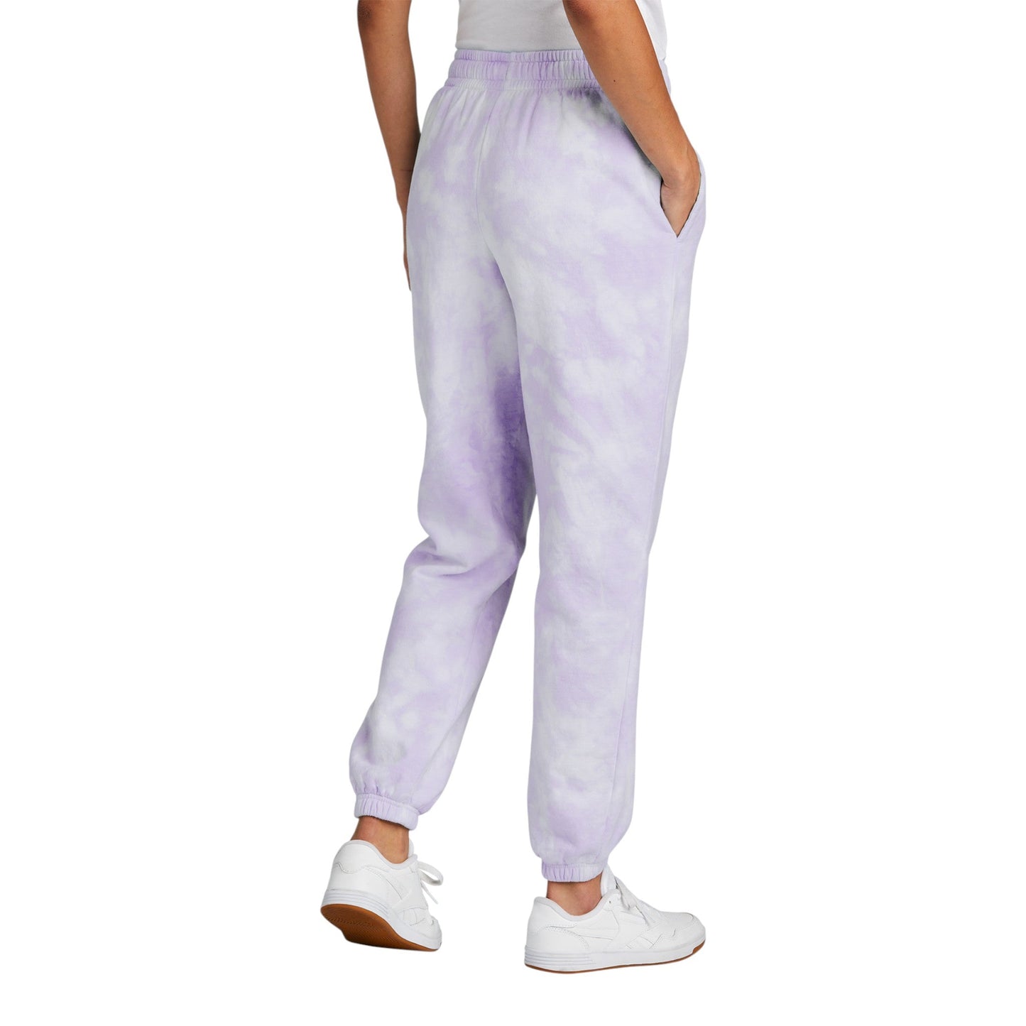 Women's Cloud Tie-Dye Premium Sweatpant - Gem Script