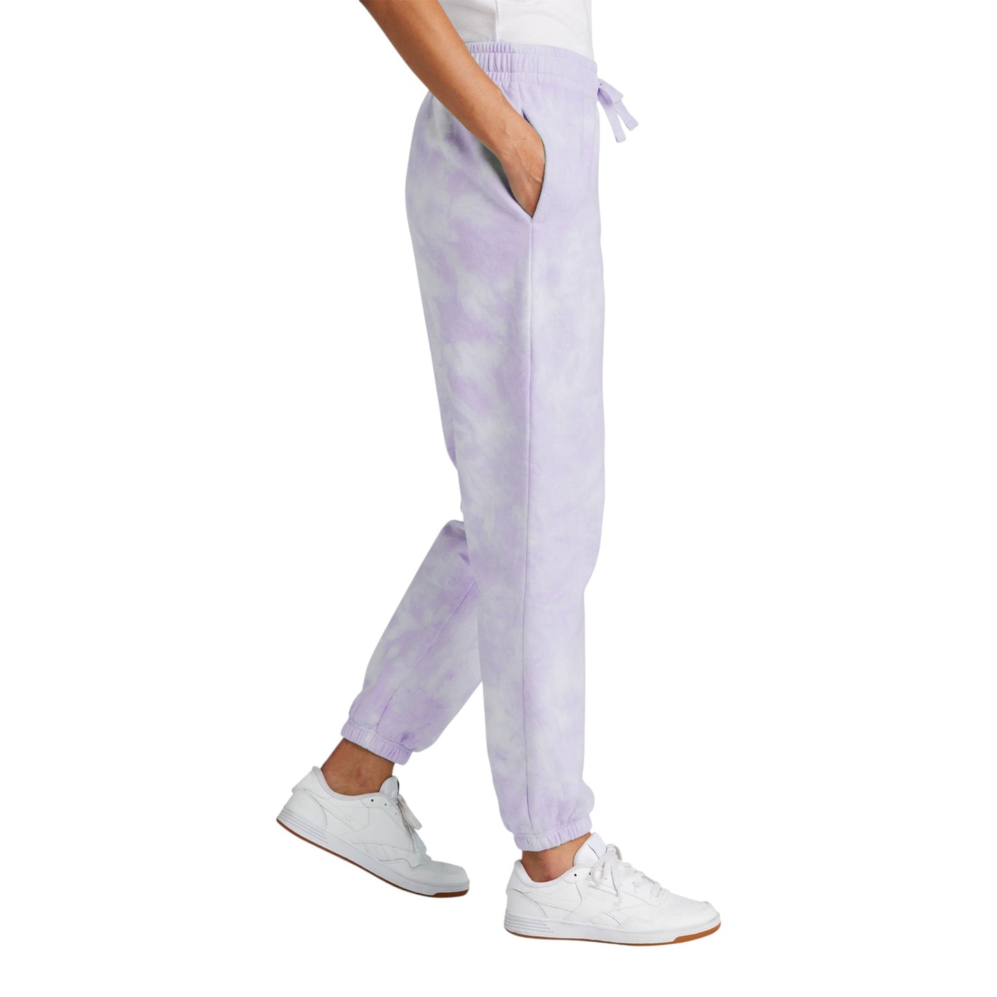 Women's Cloud Tie-Dye Premium Sweatpant - Gem Script