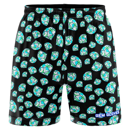 Gem Gloves Mesh Shorts - Diamonds - Smash It Sports