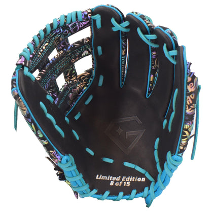 Gem Gloves Softball Fielding Glove - GEM035 Holographic Aztec - Smash It Sports