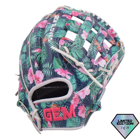 Gem Gloves Softball Fielding Glove - GEM036 Luau - Smash It Sports
