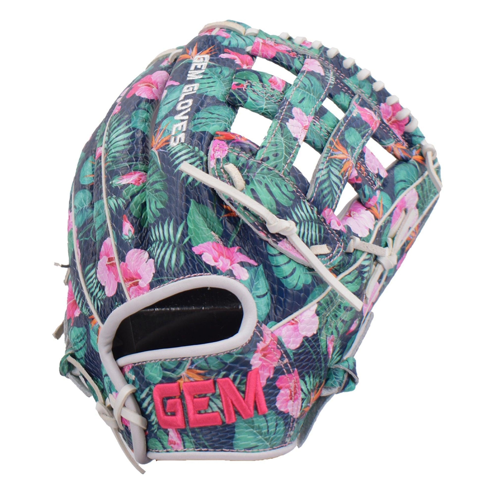 Gem Gloves Softball Fielding Glove - GEM036 Luau - Smash It Sports