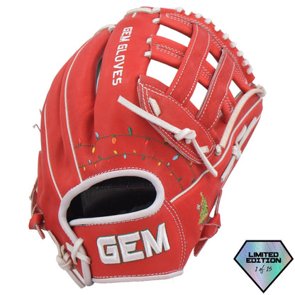 Gem Gloves Softball Fielding Glove - GEM038 Holly Jolly - Smash It Sports