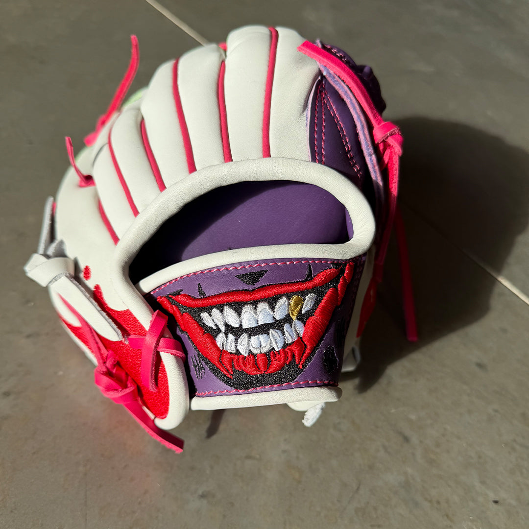Gem Gloves Baseball Fielding Glove - GEM087 Joker 2.0 White
