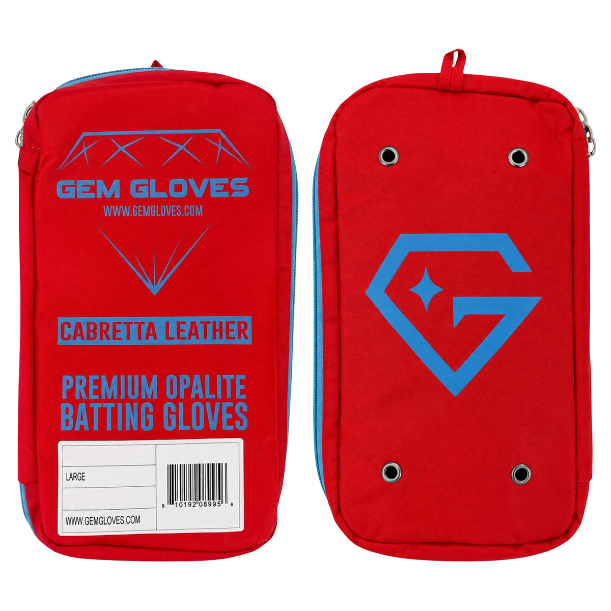 Gem Glove Opalite Batting Glove - Pink/Yellow Fade