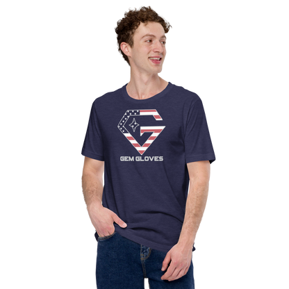Gem Gloves T-Shirt - Old Glory (Multiple Colors)